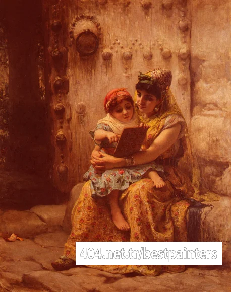 Bridgman_Frederick_Arthur_The_Reading_Lesson