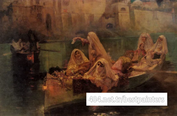 Bridgman_Fredick_Arthur_The_Harem_Boats
