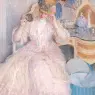 Frieseke_Frederick_C_Lady_Trying_On_a_Hat