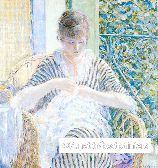 Frieseke_Frederick_C_On_the_Balcony