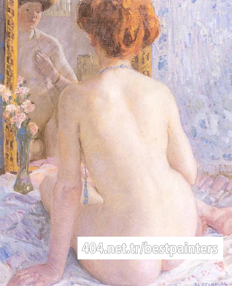 Frieseke_Frederick_C_Reflections_Marcelle