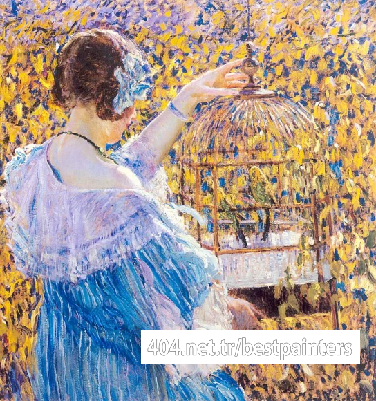 Frieseke_Frederick_C_The_Birdcage