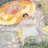 Frieseke_Frederick_C_The_Garden_Parasol