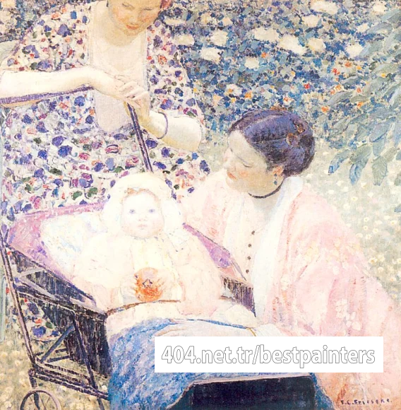 Frieseke_Frederick_C_The_Mother