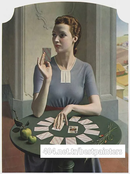 A_Game_of_Patience_1937_42x31in