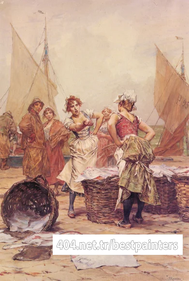 Kaemmerer_Frederik_Hendrik_The_Fishwives