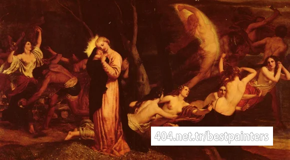 Pickersgill_Frederick_Richard_Flight_Of_The_Pagan_Deities
