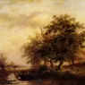 Kruseman_Frederick_Marianus_Figures_In_A_Summer_Landscape