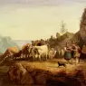 Gauermann_Friedrich_Almabtrieb
