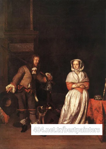 METSU_Gabriel_The_Hunter_And_A_Woman