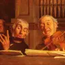 Bellei_Gaetano_Five_Members_Of_An_Orchestra