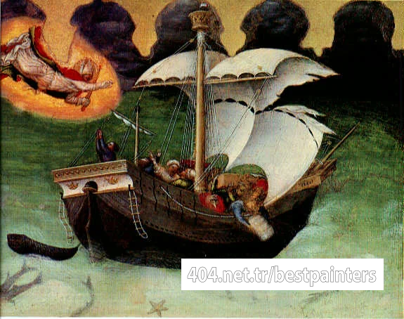 GENTILE_DA_FABRIANO_Quaratesi_Altarpiece_Storm_Tossed_Ship