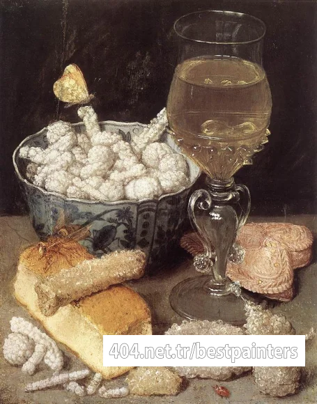 FLEGEL_Georg_Still_Life_With_Bread_And_Confectionary