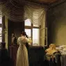 KERSTING_Georg_Friedrich_At_The_Mirror