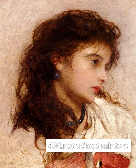 Hicks_George_Edgar_A_Gypsy_Girl