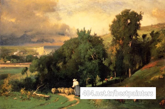 Inness_George_Hillside_at_Etretet