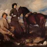 Lambert_Miss_Alison_Preston_and_John_Proctor_on_Mearbeck_Moor