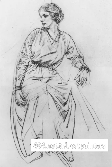 Lambert_Seated_Woman_drawing