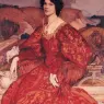 Lambert_Sybil_Walker_in_Red_and_Gold_Dress