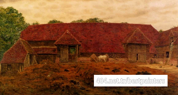 Boyce_George_Price_The_Old_Barn_At_Whitchurch