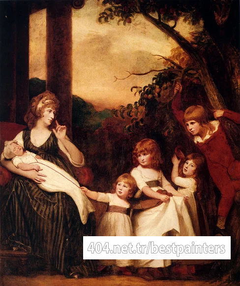 Romney_George_Portrait_Of_Charlotte_Bosanquet