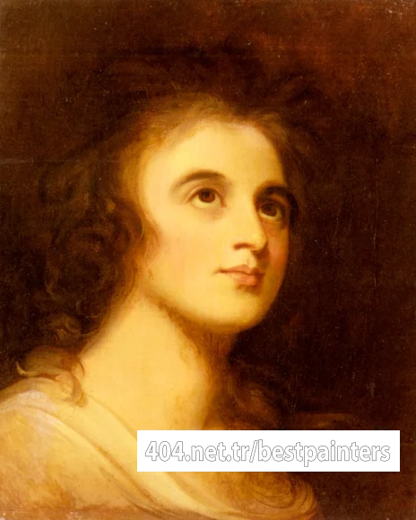 Romney_George_Portrait_Of_Emma_Hamilton