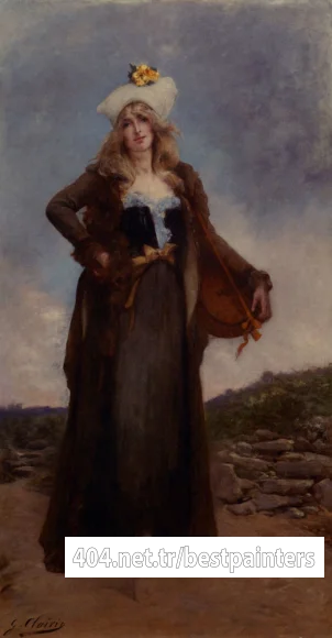 Clairin_Georges_Jules_Victor_Woman_By_The_Sea