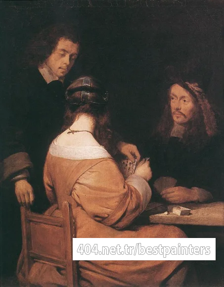 TERBORCH_Gerard_Card_players