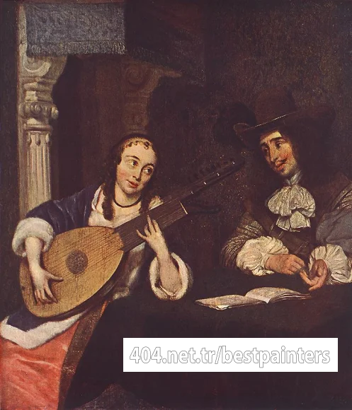 TERBORCH_Gerard_Woman_Playing_The_Lute