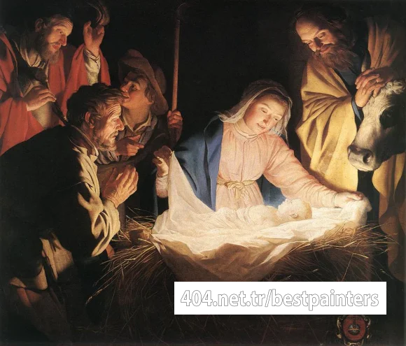 HONTHORST_Gerrit_van_Adoration_Of_The_Shepherds