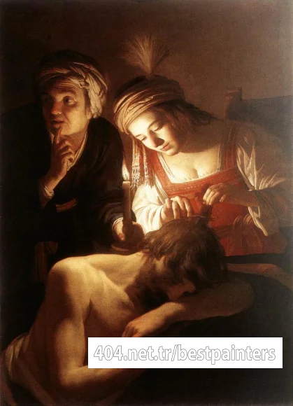 HONTHORST_Gerrit_van_Samson_And_Delilah