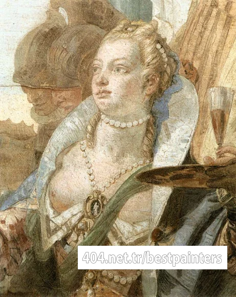 Tiepolo_Palazzo_Labia_The_Banquet_of_Cleopatra_detail2