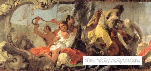 Tiepolo_The_Scourge_of_the_Serpents_detail1