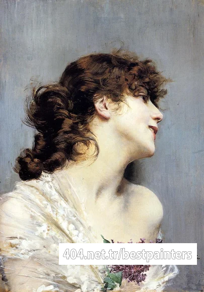 Boldini_Giovanni_Profile_Of_A_Young_Woman