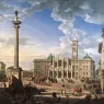 PANNINI_Giovanni_Paolo_The_Piazza_And_Church_Of_Santa_Maria_Maggiore