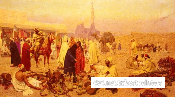 Rosati_Giulo_An_Arabian_Market