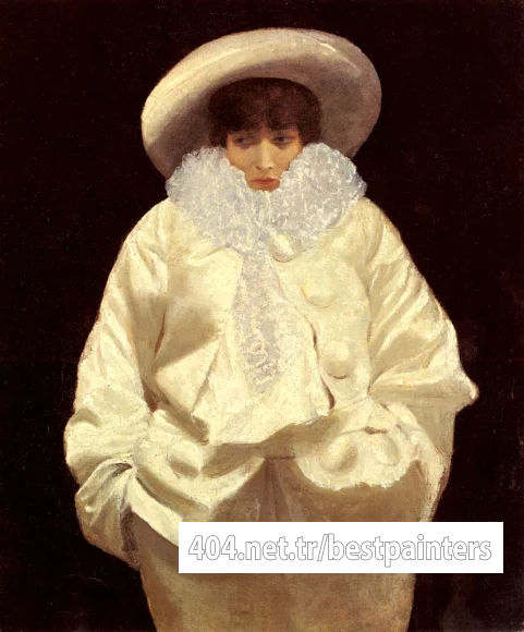 Nittis_Giuseppe_De_Sarah_Bernhardt_As_Pierrot