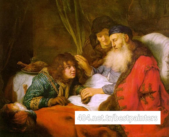 FLINCK_Govert_Teunisz_Isaac_Blessing_Jacob