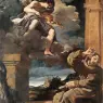 Guercino_St_Francis_with_an_Angel_Playing_Violin