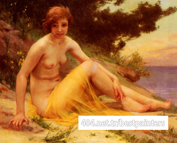 Seignac_Guillaume_Nu_Sur_La_Plage