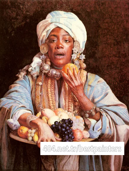 Signorini_Giuseppe_A_North_African_Fruit_Vendor