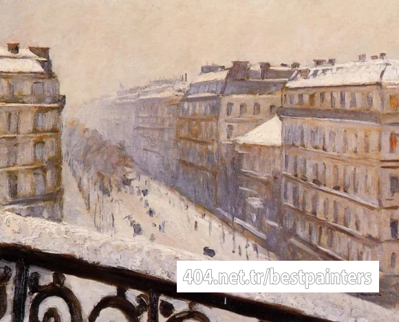 Caillebotte_Gustave_Boulevard_Haussmann_Snow