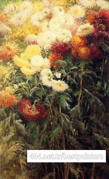 Caillebotte_Gustave_Chrysanthemums_Garden_at_Petit_Gennevilliers