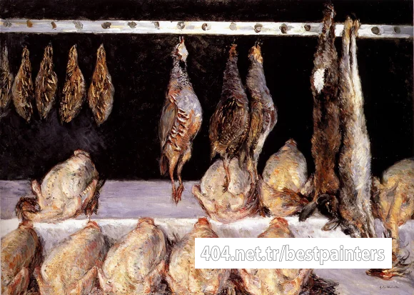 Caillebotte_Gustave_Display_Of_Chickens_And_Game_Birds