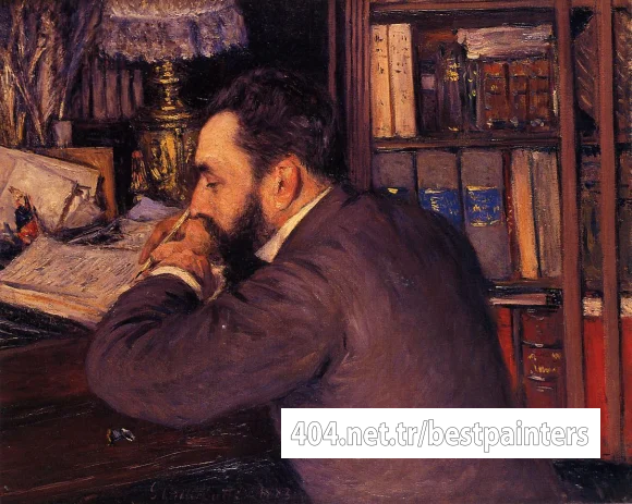 Caillebotte_Gustave_Portrait_of_Henri_Cordier