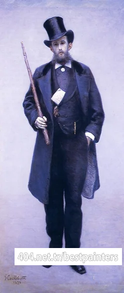 Caillebotte_Gustave_Portrait_of_Paul_Hugot
