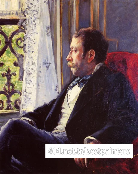 Caillebotte_Gustave_Portrait_of_a_Man