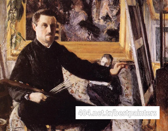Caillebotte_Gustave_Self_Portrait_with_Easel