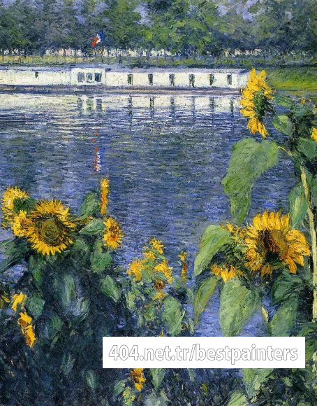 Caillebotte_Gustave_Sunflowers_on_the_Banks_of_the_Seine