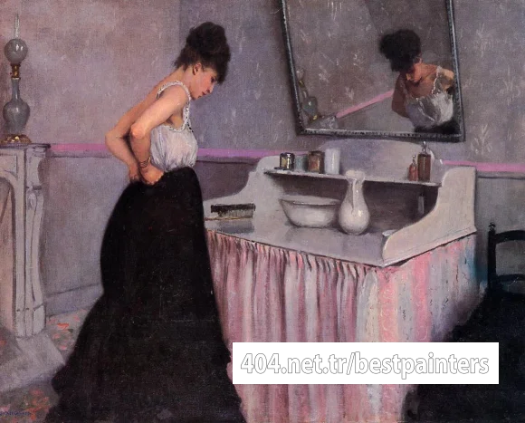 Caillebotte_Gustave_Woman_at_a_Dressing_Table